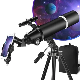 Telescoop voor kinderen - zwart
