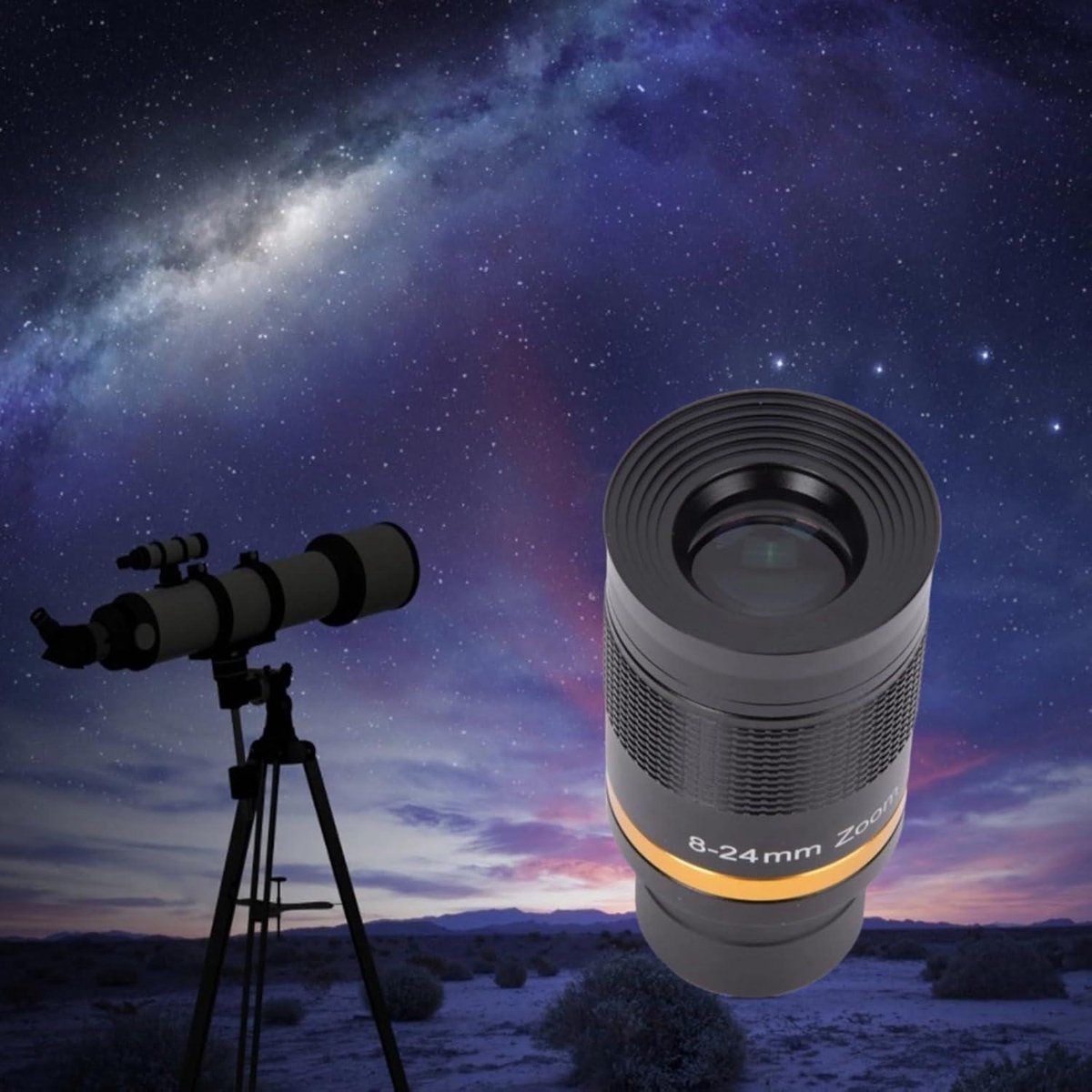 Telescopisch Oculair 8-24 mm Astronomische Telescoop