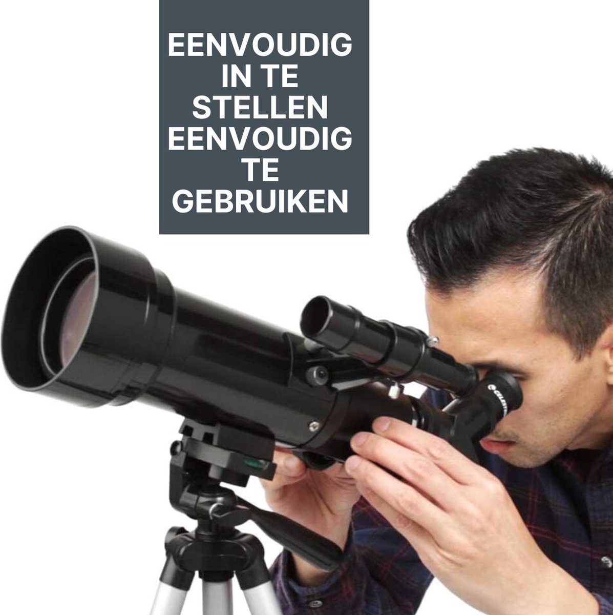 Travel Scope 70 Refractortelescoop met Draagbare Rugzak