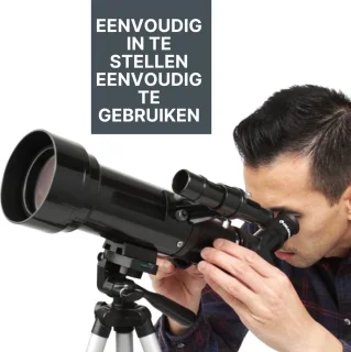 Travel Scope 70 Refractortelescoop met Draagbare Rugzak
