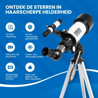 TTD® Sterrenkijker Telescoop 70 mm