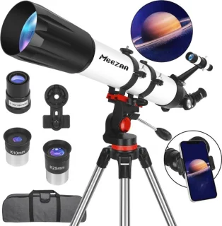 Universeel 90mm Refractor Telescoop AZ-montuur