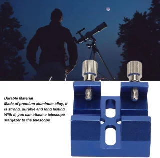 Universeel Zwaluwstaartbasis montagebeugel voor zoekerkijker (blauw)