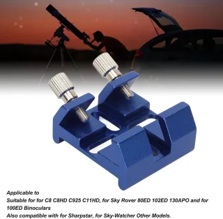 Universeel Zwaluwstaartbasis montagebeugel voor zoekerkijker (blauw)