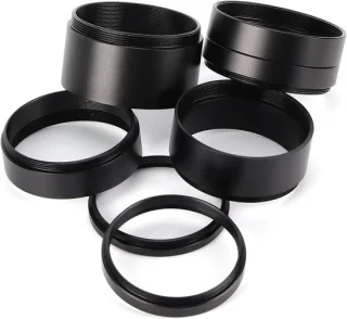 Universele Aluminium Spacer Ringen Set - Adapterringen, 8 stuks