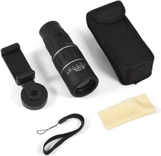 Universele HD monoculair telescoop voor smartphone 16x