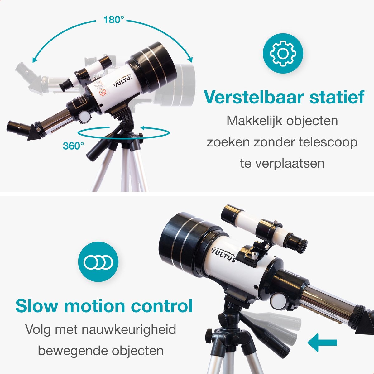 Vultus Astrus 30070 Telescoop Wit