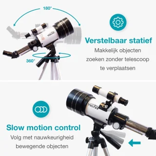 Vultus Astrus 30070 Telescoop Wit