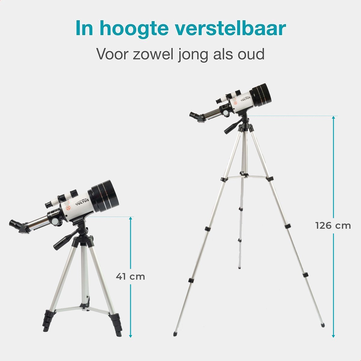 Vultus Astrus 30070 Telescoop Wit