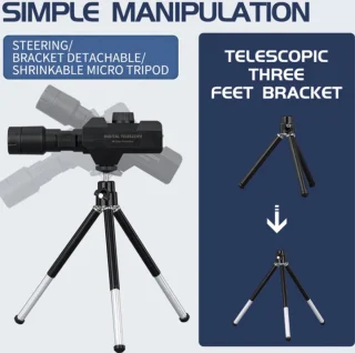 WiFi Digitale Telescoop 70x Zoom 1080p met Statief en App
