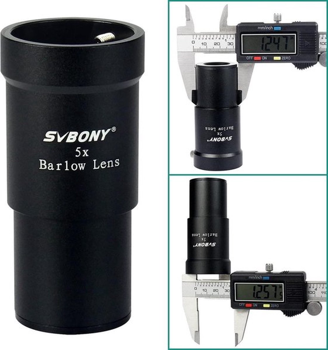 X01NSK16 Barlow Lens 5x 1.25"