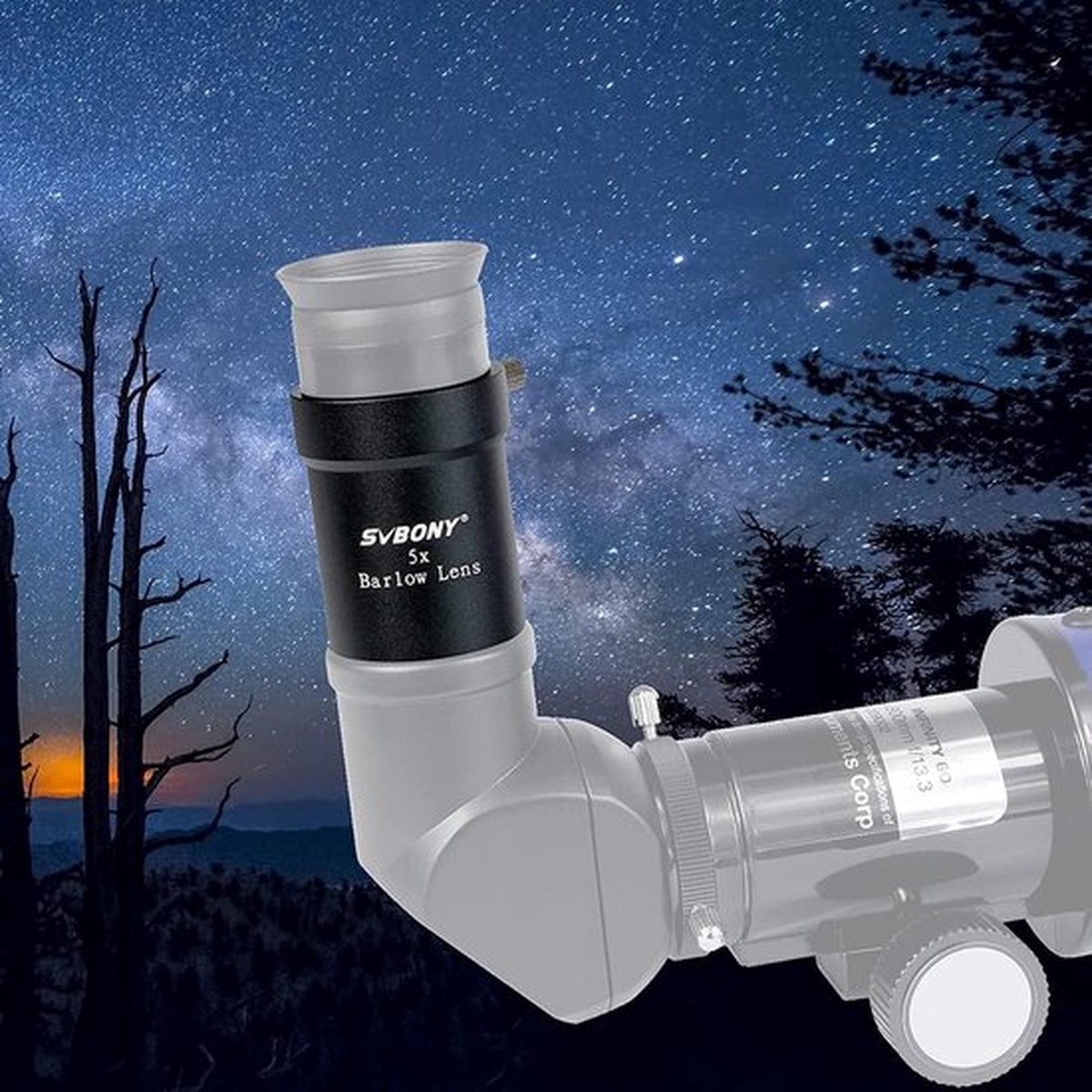 X01NSK16 Barlow Lens 5x 1.25"