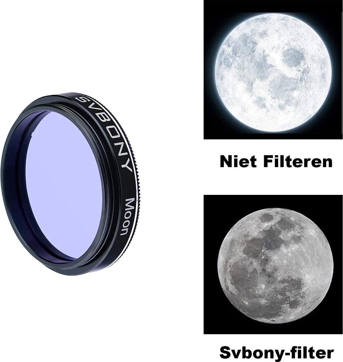 X01NSK19 Maanfilter 1.25 inch voor telescoop