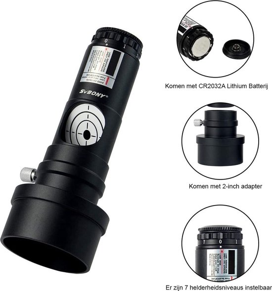 X01NSK448 Telescopische Adapter 1.25" en 2" voor Newtonian Telescoop