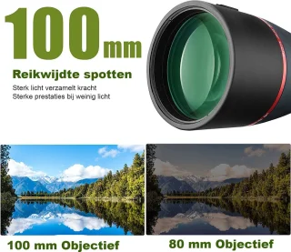 X01NSK468 Spotting Scope 20-75x100 HD Waterdicht