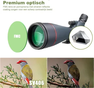 X01NSK468 Spotting Scope 20-75x100 HD Waterdicht