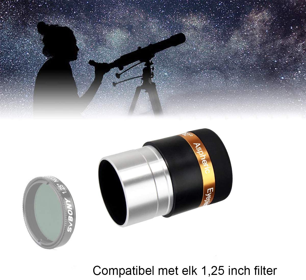 X01NSK60 Astronomische Refractor Telescoop 70mm 400mm