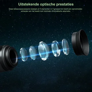 Zoom Oculair Telescoop 7-21mm 1.25 inch Astronomisch