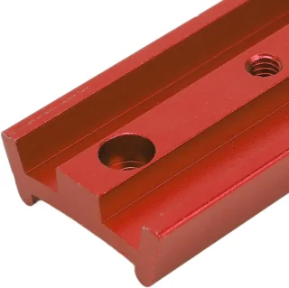 Zwaluwstaartplaat telescoopadapter 1/4" voor EQ-montuur - Rood