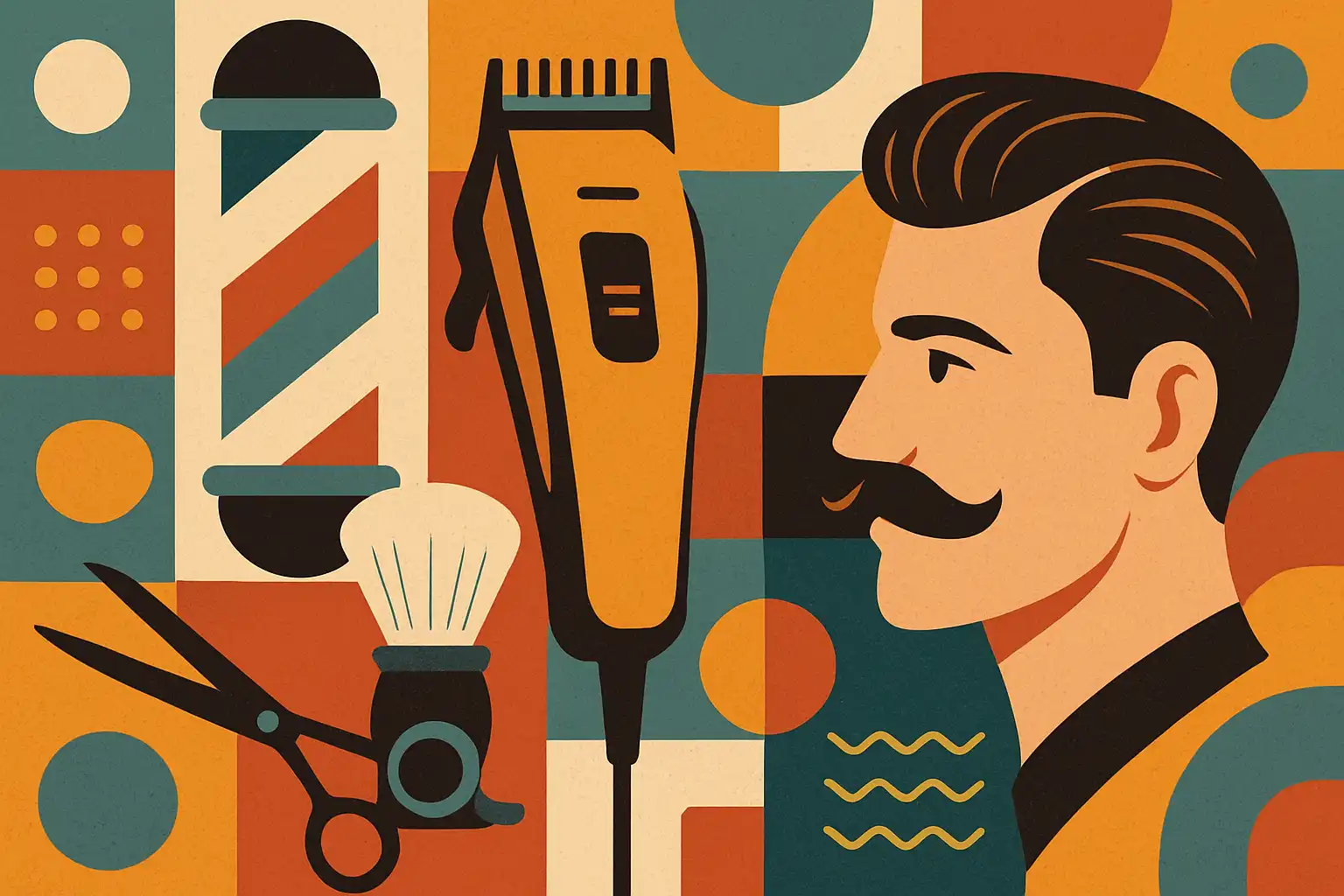 De comeback van vintage barberstijlen: zo creëer je klassieke looks met moderne tondeuses