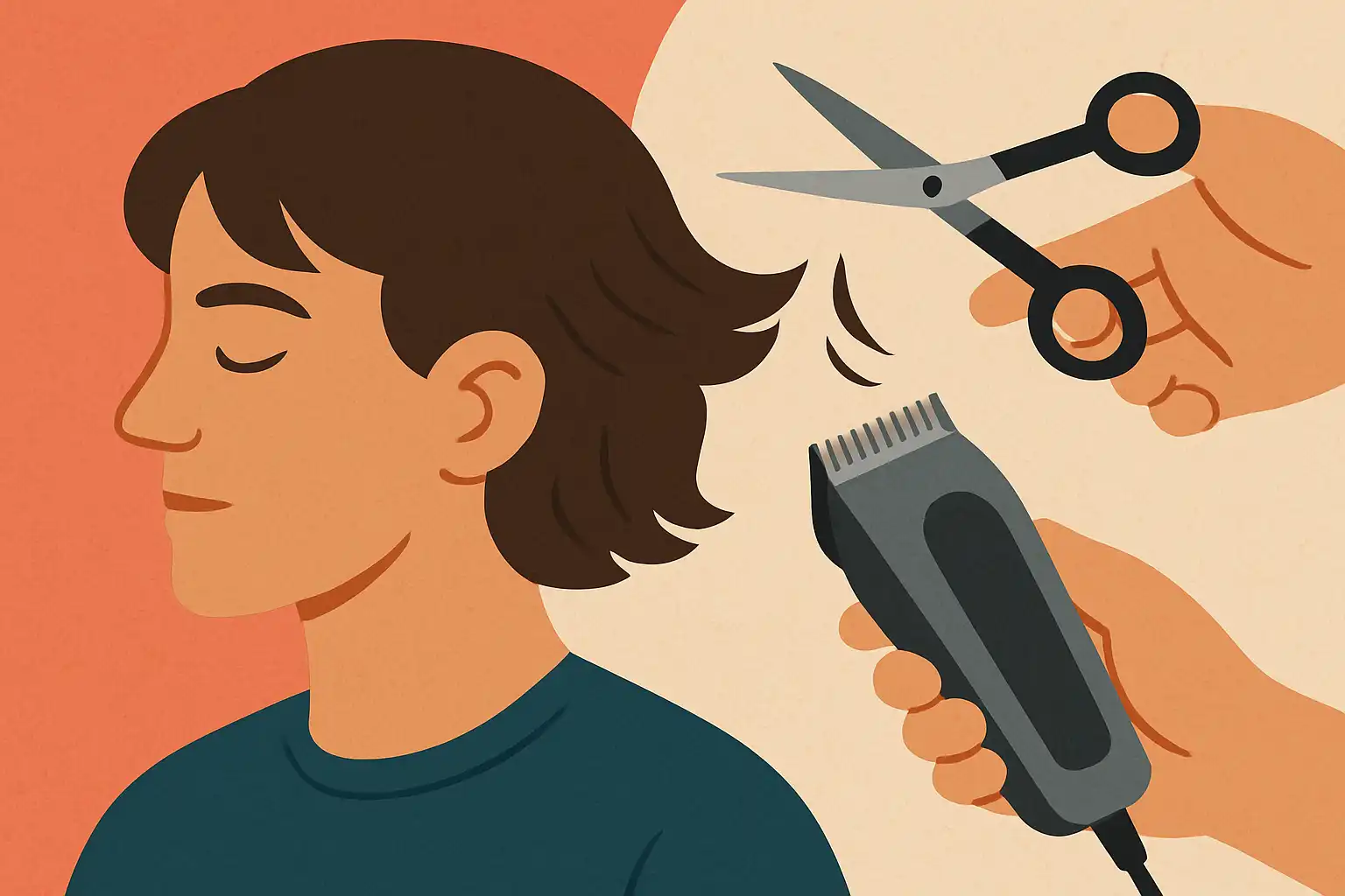 De kunst van de microtrim: zo houd je je kapsel top zonder volledige knipbeurt