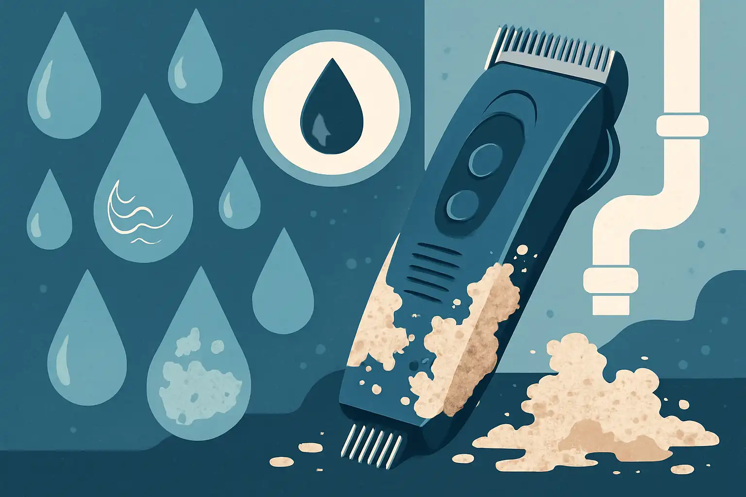 De onzichtbare vijand: hoe kalk en hard water je tondeuse slopen (en hoe je het voorkomt)