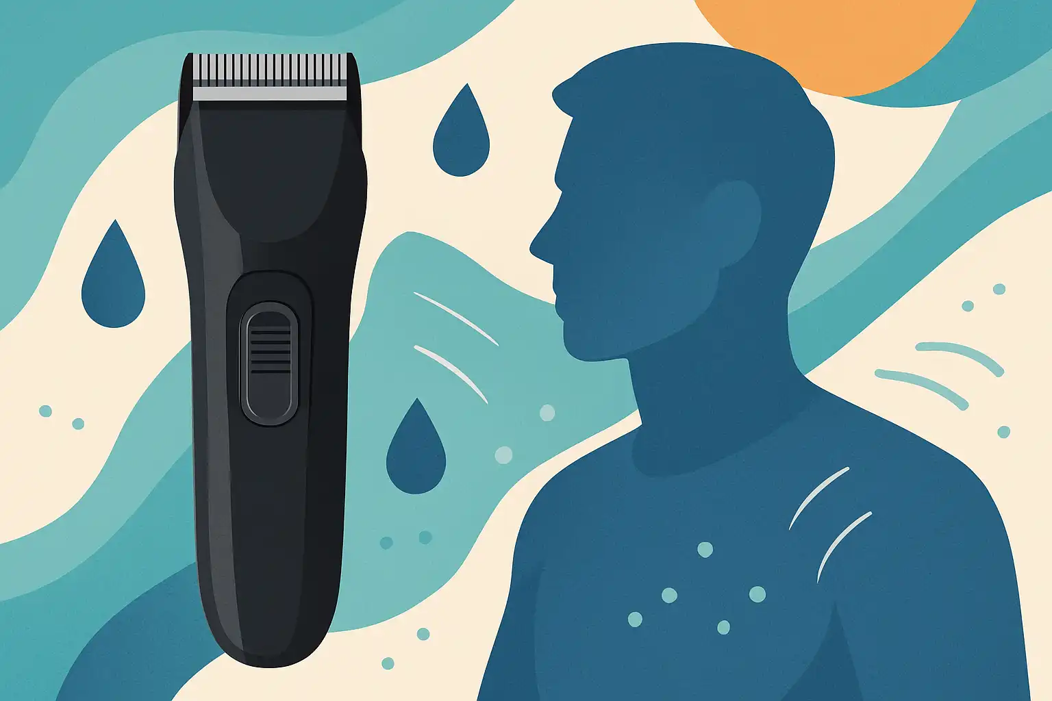 De perfecte tondeuse-routine voor wie elke dag sport: snel, hygiënisch en zweetbestendig