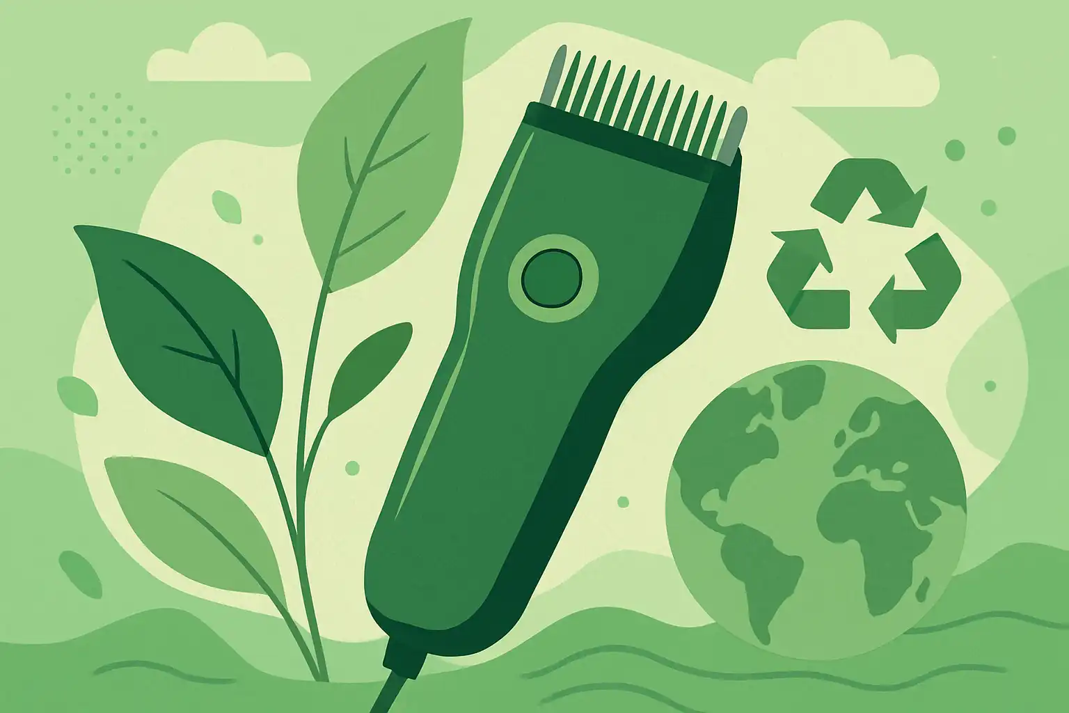 Duurzame tondeuses: hoe groen is jouw grooming routine?