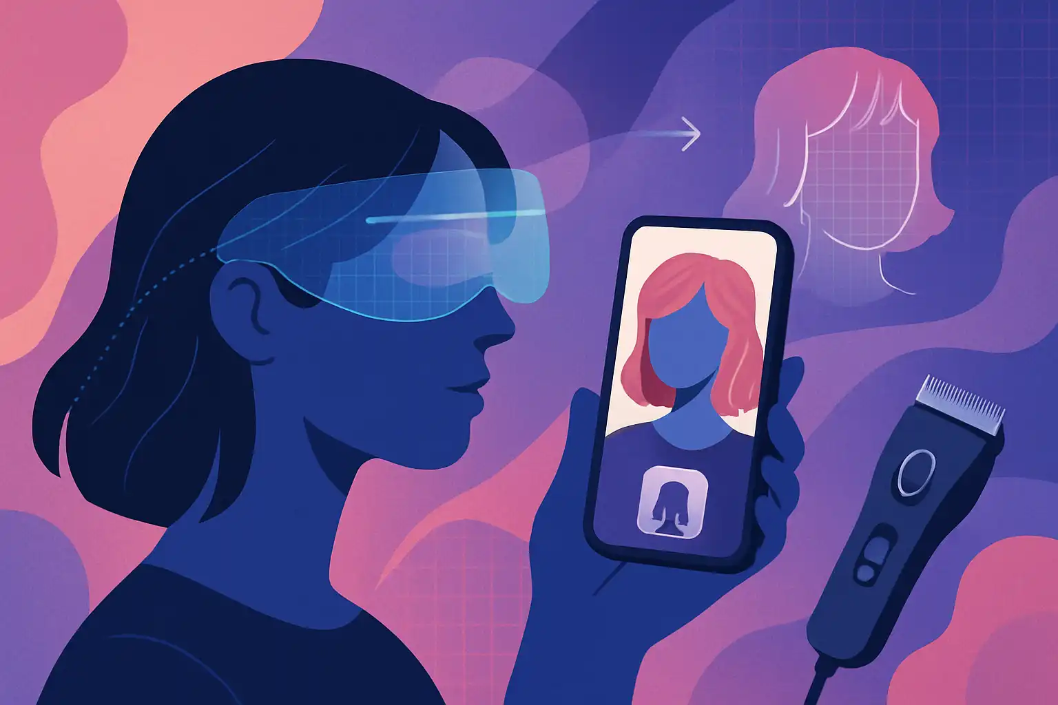 Hoe augmented reality en virtuele kapseltry‑ons jouw thuisknip veranderen