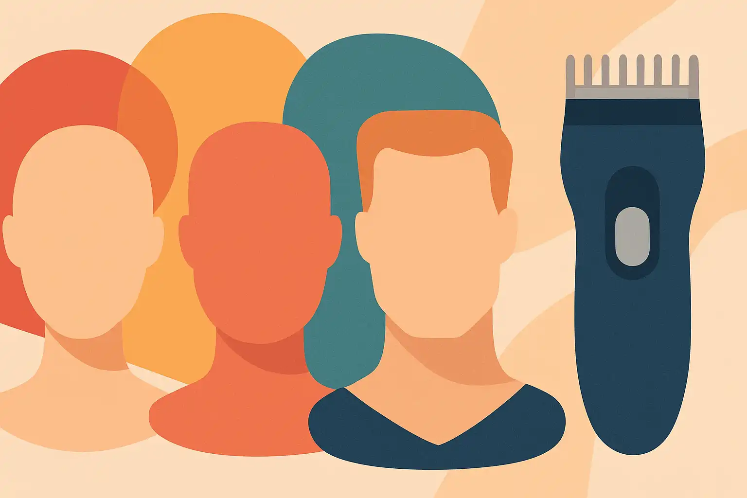 Welke tondeuse-instelling past bij jouw gezichtsvorm: zo knip je een flatterend kapsel