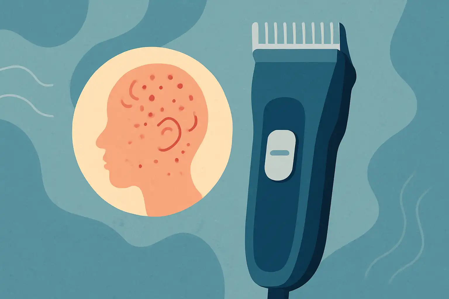 Welke tondeuse kies je bij een gevoelige hoofdhuid of huidproblemen?