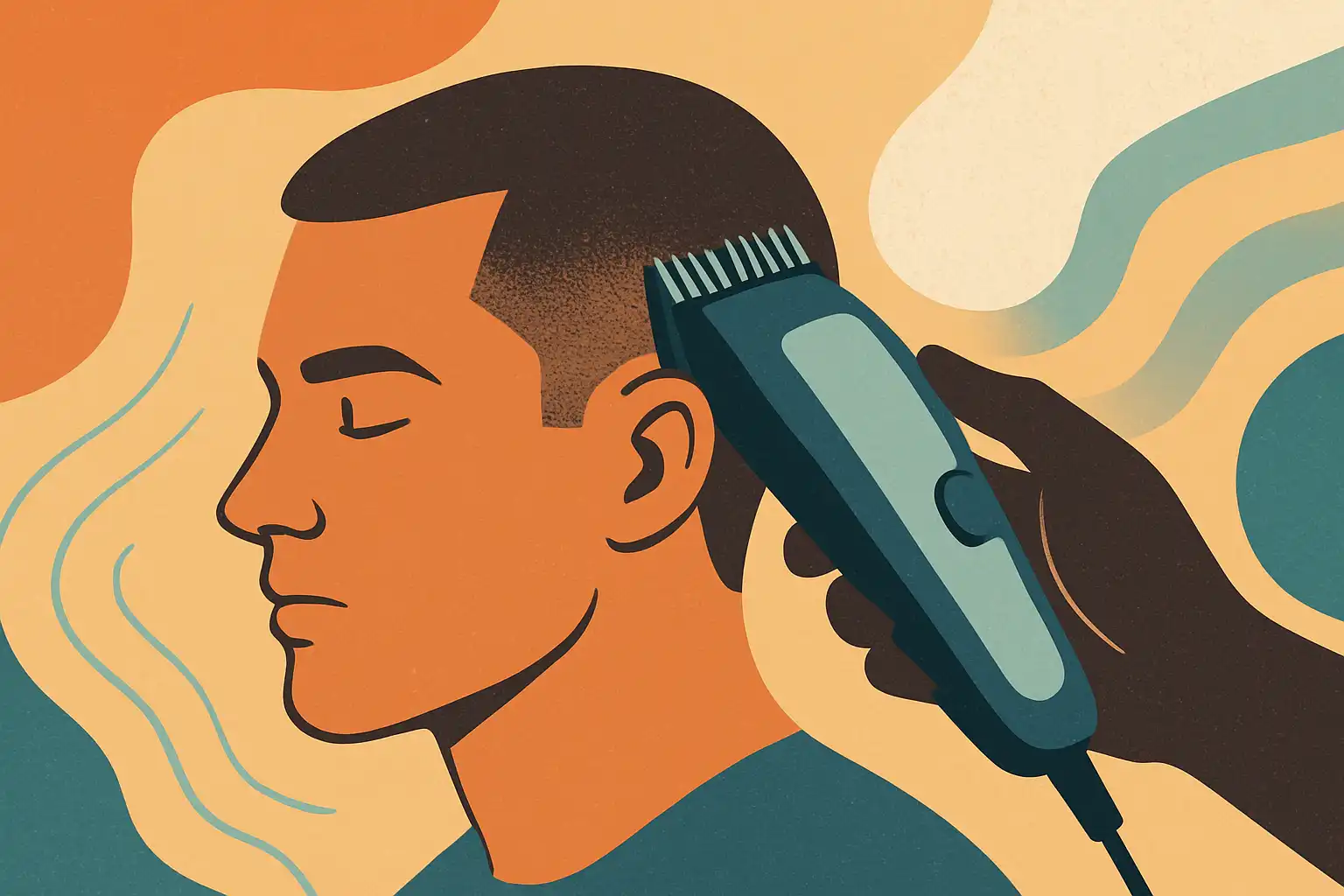 Zonder shampoo en toch strak: zo pas je je tondeuse-routine aan als je minder wast