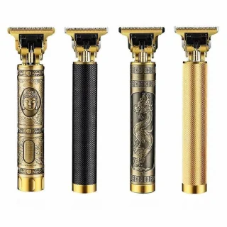 Heren tondeuse kapper salon professionele trimmer baard scheerapparaat + 4 limiet kammen