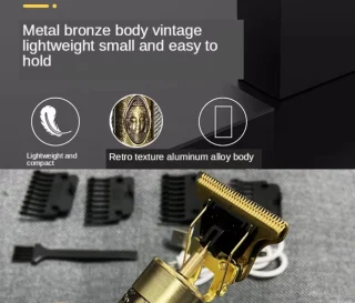 Professionele Draadloze T-blade Tondeuse Trimmer -Klassieke Baardtrimmer - Tondeuse Mannen Hoofdhaar - Cheveux Haar - Haartrimmer - Kapper Haar Machine - Haartondeuse - Barber Hair Clipper - Kappersset