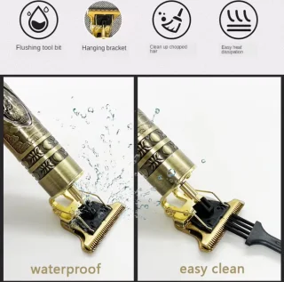 Professionele Draadloze T-blade Tondeuse Trimmer -Klassieke Baardtrimmer - Tondeuse Mannen Hoofdhaar - Cheveux Haar - Haartrimmer - Kapper Haar Machine - Haartondeuse - Barber Hair Clipper - Kappersset