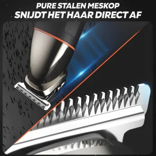 AG250 All In One Scheerset - Bodygroomer mannen - Nat en droog - Waterproof- Trimmer - Scheerapparaat - Scheren - Draadloos - Tondeuse - Hair, Body & Face- Baardtrimmer