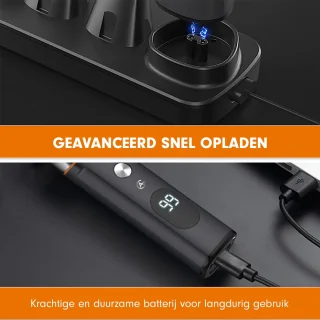 AG250 All In One Scheerset - Bodygroomer mannen - Nat en droog - Waterproof- Trimmer - Scheerapparaat - Scheren - Draadloos - Tondeuse - Hair, Body & Face- Baardtrimmer