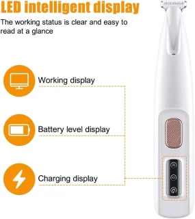Equivera Hondentondeuse - Hondentrimmer - Tondeuse voor Dikke Vacht - Dieren Tondeuse - Scheerapparaat voor Dieren - Tondeuse voor Honden en Katten