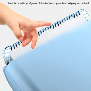 Baby Haartrimmer -Elektrisch Tondeuse - Stil + Keramische Mesjes - Veilig & Pijnloos - Voor Kinderen & Baby's (0-12 Maanden)