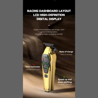 Kemei Tondeuse NEW - Draadloze Tondeuse - Professionele tondeuse - Haren Millimeteren - Contouren - Haren Scheren - Kapper Tondeuse - Kapper Kwaliteit - Baard Trimmer - Haar Trimmer - Beard and Hair Trimmer