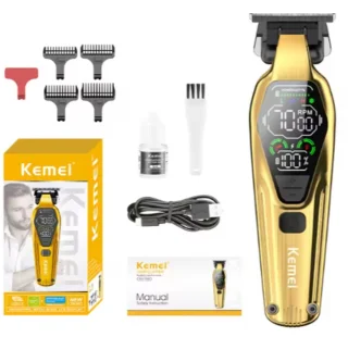 Kemei Tondeuse NEW - Draadloze Tondeuse - Professionele tondeuse - Haren Millimeteren - Contouren - Haren Scheren - Kapper Tondeuse - Kapper Kwaliteit - Baard Trimmer - Haar Trimmer - Beard and Hair Trimmer