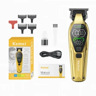Kemei Tondeuse NEW - Draadloze Tondeuse - Professionele tondeuse - Haren Millimeteren - Contouren - Haren Scheren - Kapper Tondeuse - Kapper Kwaliteit - Baard Trimmer - Haar Trimmer - Beard and Hair Trimmer
