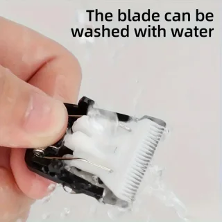 Gertzy Tondeuse - Digitale Clipper - 3 Ingebouwde modi's/standen - Verchroomd Metaal Behuizing - Usb Oplaadbare Trimmer voor Gezichtshaar, Hoofdhaar en Lichaamshaar - Batterij Indicator - Perfecte Lichaamshaar Verzorging - Kleur: Roze Rose