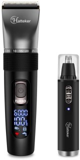 Wat vinden we goed aan de Hatteker 2-in-1 Tondeuse & Neustrimmer voor Heren – Baardtrimmer & Neustrimmer – Waterdicht & Oplaadbaar