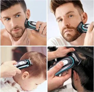 Tondeuse voor mannen - met verschilende opzetstukken - luxe tondeuse