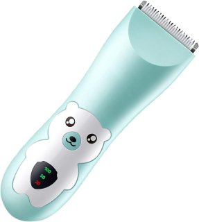 Wat vinden we goed aan de Babytondeuse, ultra-stille draadloze kindertondeuse en trimmerset met opzetkam, reinigingsborstel en smeerolie