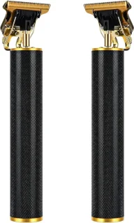 Professionele Tondeuse - Tondeuse Mannen - Carbon Draadloze Tondeuse - IPX5-Waterdicht - Tondeuse hoofdhaar - Haartrimmer - Tondeuses - Trimmer Mannen - Complete Set - Zwart/Goud