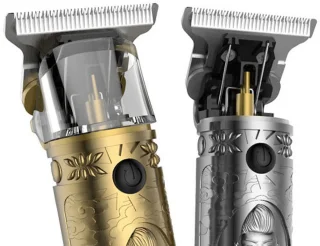 Elektrische tondeuse en trimmer in stijlvol retro-design
