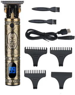 Elektrische tondeuse en trimmer in stijlvol retro-design