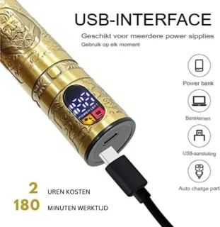 Tondeuse Hoofdhaar - Professioneel Voor Precieze Haarverzorging - Hair Clipper Voor Mannen - Compact En Comfortabel Voor Thuisgebruik